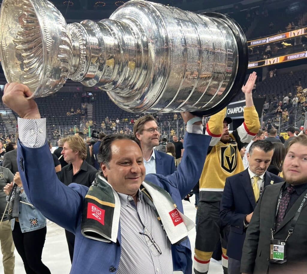 Mike Rosati Winning the Stanley Cup